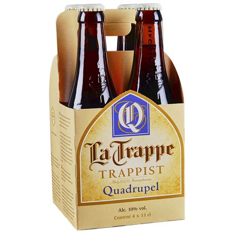 La Trappe Quadrupel 4pk 330 Ml Bottles Applejack