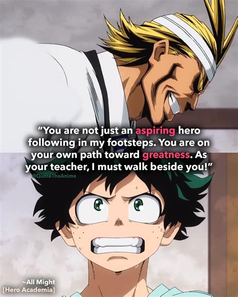 25 Powerful All Might Quotes My Hero Academia Images Qta Hero