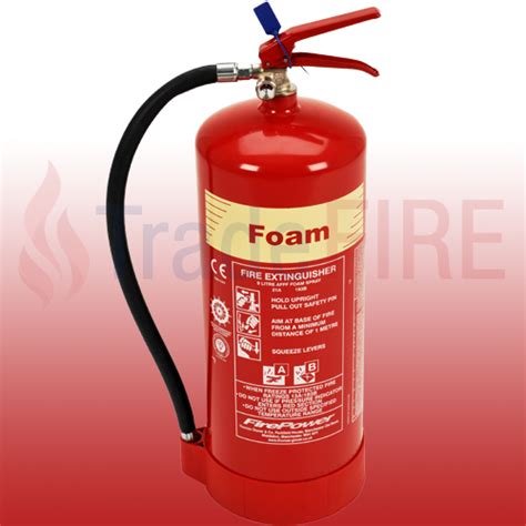 Firepower 9 Litre Foam Fire Extinguisher