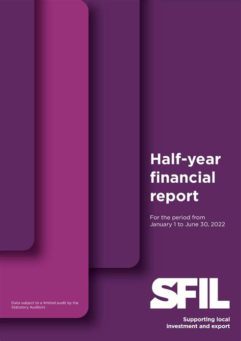 Half Financial Report 2022 Sfil En