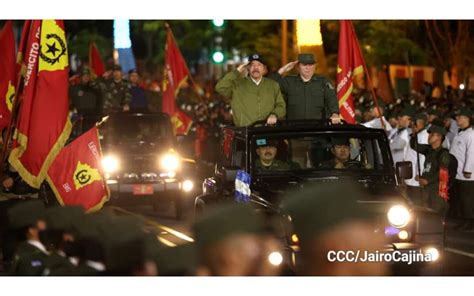 Ej Rcito De Nicaragua Celebra El Desfile Pueblo Ej Rcito En Honor A