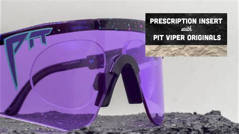 sved optical prescription insert  pit viper originals overview