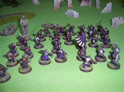 Kenzie S Tabletop Gaming Blog Battle At The Ruins Of Niniathen Lord Of The Rings Battle Report