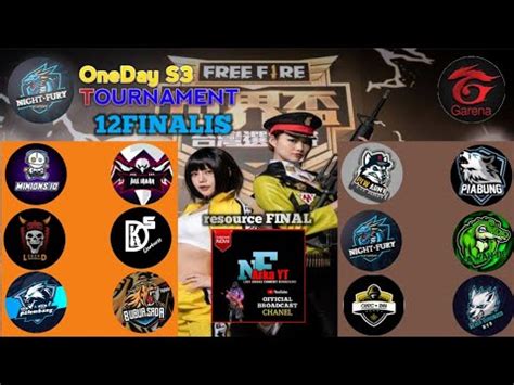 LIVE Grand Final OneDay S3 Free Fire YouTube