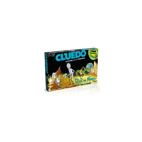 Winning Moves Cluedo Rick And Morty Prix Carrefour