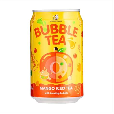 Madam Hong Bubble Mango Iced Tea 24 X 320ml Candybrands