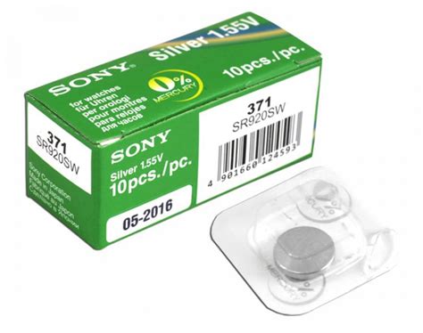 Bateria Srebrowa SONY Murata SR 920SW 920 LxB283 Sklep Opinie Cena