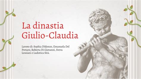 La Dinastia Giulio Claudia