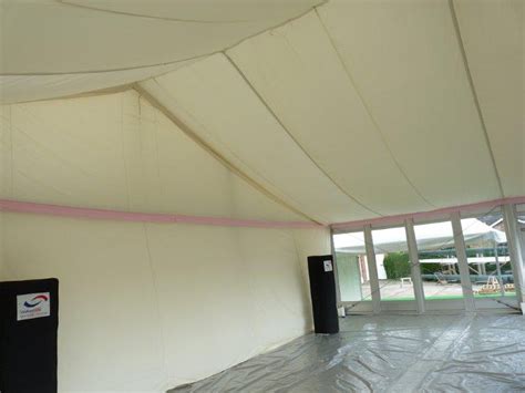 Curlew New And Used Marquees Flat Marquee Linings 15m Ivory Flat