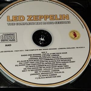 Led Zeppelin 4 CD Set BBC Radio Session Live 1969 1971 Comp Unreleased