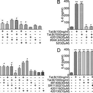 Hiv Tat Ag And Tat B Phosphorylate C Jun And Jnk In Hbmec Exposure Of