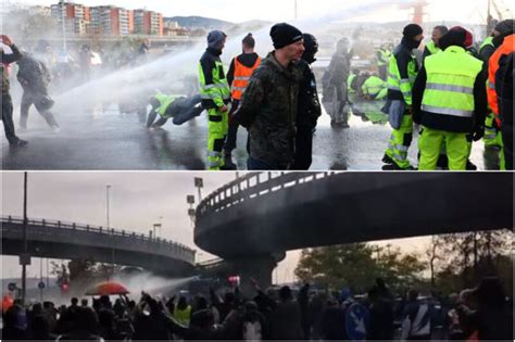 Porto Di Trieste Idranti E Lacrimogeni Per Disperdere I No Green Pass