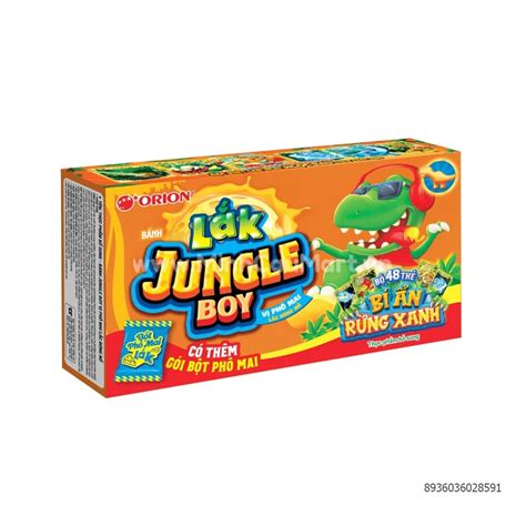 Snack Lắk Jungle Boy Vị Phô Mai 31.6G - Minh Cầu Mart - Siêu thị trong ...