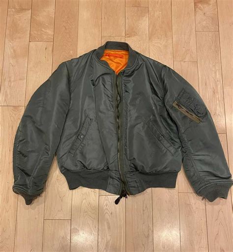 Alpha Industries Vintage 1969 Ma 1 Bomber Jacket Gem