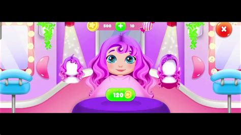 Doll Hair Style Game Ll Doll Makeup Game Youtube