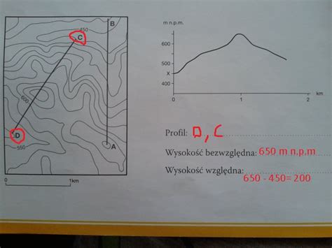 Rysunek Przedstawia Profil Terenu Z Dolin Rzeczn Oraz Obnieniem Question