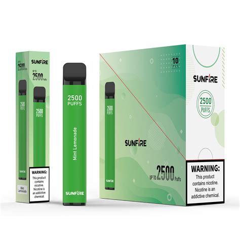 China Sunfire Puffs Disposable Vape Manufacturers And Suppliers