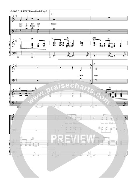 O God Our Help In Ages Past Sheet Music PDF (G3 Worship) - PraiseCharts