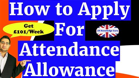 How To Claim Attendance Allowance In The Uk Youtube