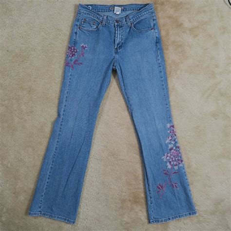 Z Cavaricci Jeans Z Cavaricci Flared Vintage Jeans With Beading S