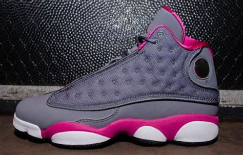 I Need Those 104th Edition Air Jordan 13 Gs Cool Greyfusion Pink Edition Air Jordans Pink