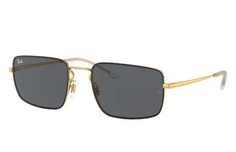 Rb3669 Sunglasses In Black On Gold And Grey Rb3669 Ray Ban® Us