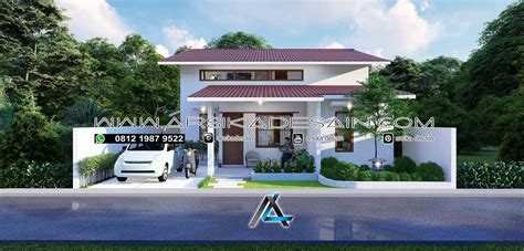 Desain Rumah X Meter Pemilik Bapak Refal Surabaya Arsika