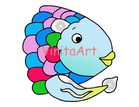 Rainbow Fish Clipart