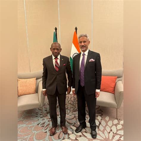 Bilateral Meeting Held Between Rt Hon Dr Denzil Douglas Min Of