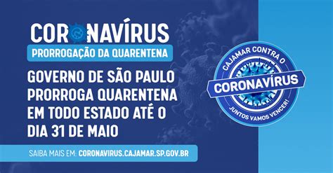 Governo de São Paulo prorroga a quarentena até o dia 31 de maio Notícias