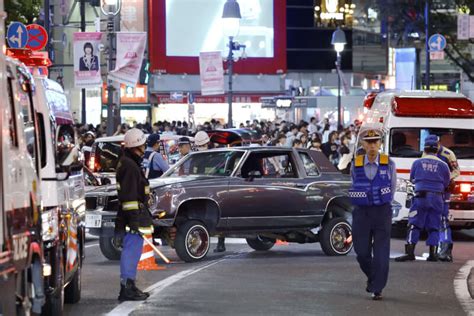 東京澀谷站前汽車衝撞人群7傷 駕駛被捕稱方向盤轉錯邊[影] 國際 中央社 Cna