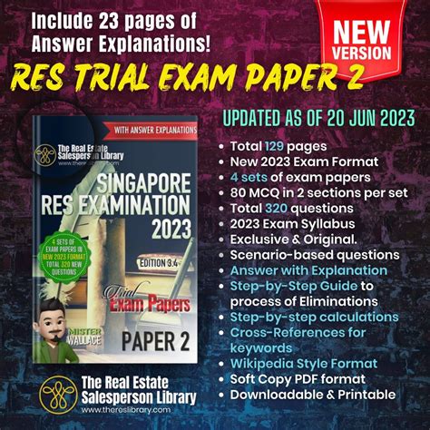 Res Exam Paper Study Pack With Res Exam Notes Res Exam Questions