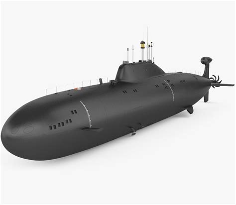 Подводная лодка 3д модель
