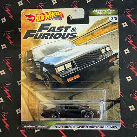 Hot Wheels Motor City Muscle Hotwheels Fast Furious Hobbies Toys