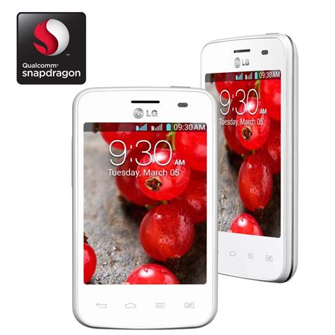 Smartphone LG Optimus L3 II Dual E435 Branco Dual Chip Tela De 3 2