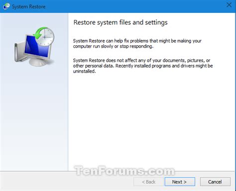 System Restore Windows 10 | Tutorials