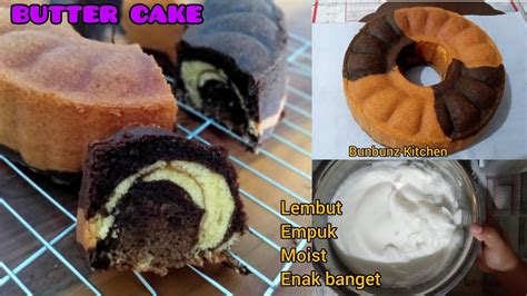 Resep Butter Cake Law Thomaz Versi Telur Loyang Cm Lembut Moist