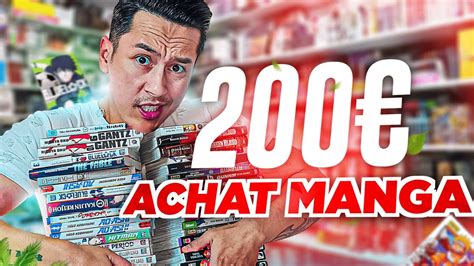 Norme Achat Manga Aout De Euros Youtube