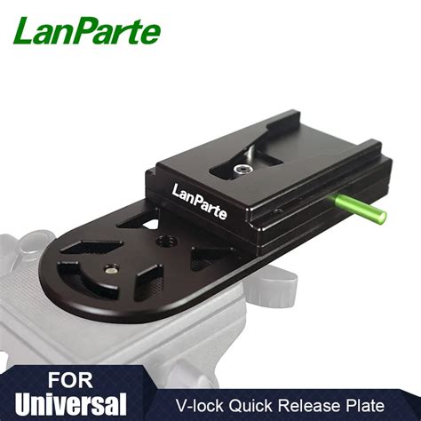 Lanparte Rotatable V Mount Lock Quick Release Plate For Eng Camera For