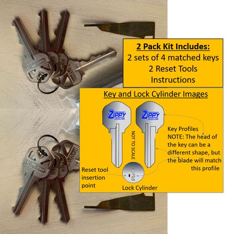 2 Pack Kwikset SmartKey Rekey Kit - Smart Key Reset | ZIPPY LOCKS