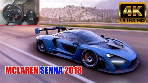 Forza Horizon 5 Đi Cháy Phố Cùng Mclaren Senna 2018 Lái Xe Bằng Volang Logitech G29 Youtube