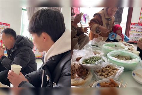 男生第一次去女友家吃饭，桌上菜品令人炸锅：塑料袋套碗装凉菜！