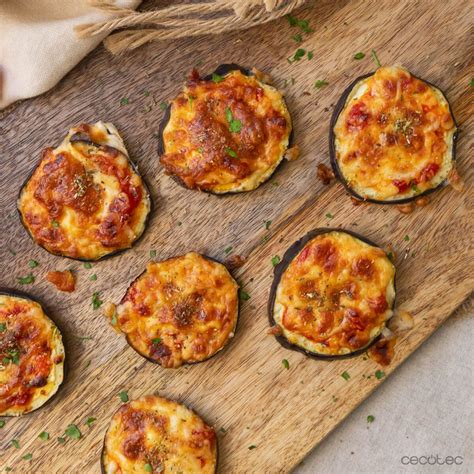 Mini Pizzas De Berenjena En Cecofry Recetas Cecotec Mambo Cecofry