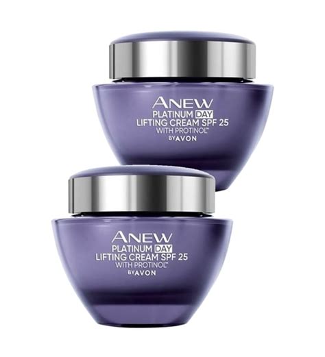 Avon Anew Platinum Gündüz Kremi Spf25 50 Ml İkili Set