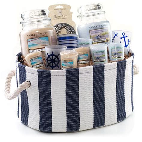 Beach Lovers Maritime T Basket T Set Yankee Candle Beach