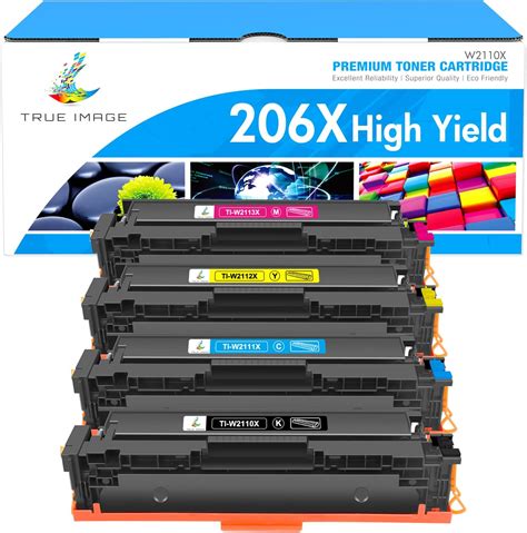 Amazon A M Fdw Toner Cartridges Pack Set With Chip