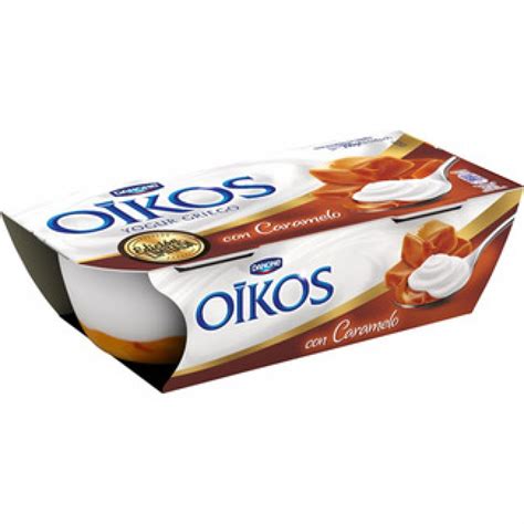 Danone Oikos Yogur Griego Con Caramelo Pack