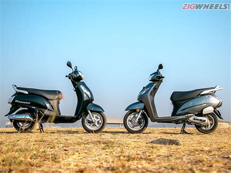 2016 Suzuki Access 125 Vs Honda Activa 125 Comparison Review Zigwheels