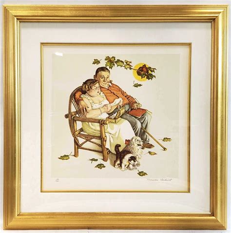 Lot Norman Rockwell Signed Limited Edition Lithograph