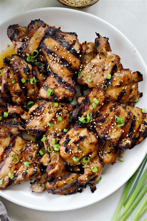 Grilled Sesame Chicken Simply Scratch